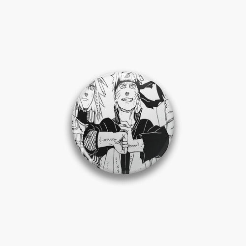 Anime Badges Naruto Uzumaki design badges (Pack of 3)